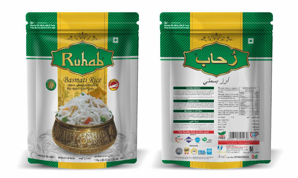 ruhab basamati rice extra long